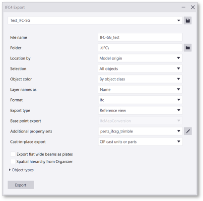 IFC4 Export