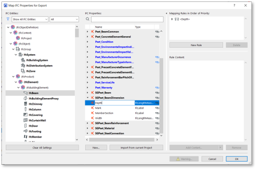 IFC-SG Export Translator